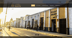 Desktop Screenshot of hostalvillamelgar.com